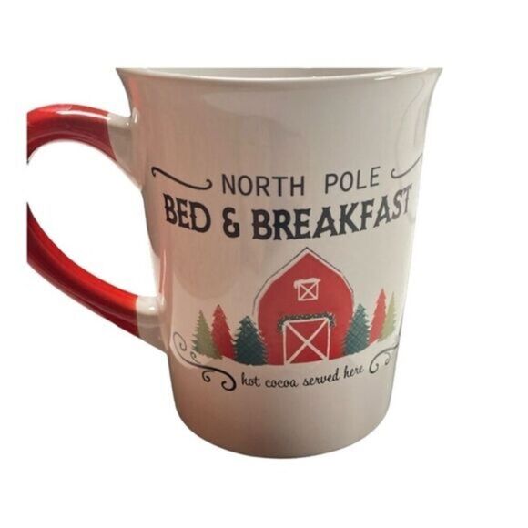 EUC North Pole Bed &. Breakfast Coffee Cup Ceramic Mug - Picture 1 of 5